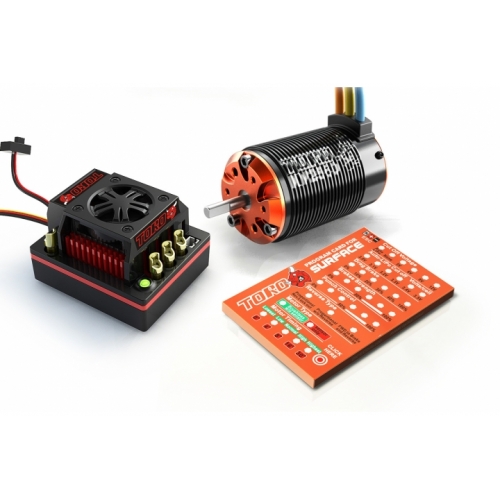 SkyRC TORO 8 X150 150A ESC + Toro X8P 2400KV 6T motor COMBO for 1/8 car